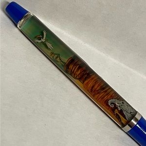 Walt Disney Lion King Floaty Pen Moving Zazu Floating Down Vintage